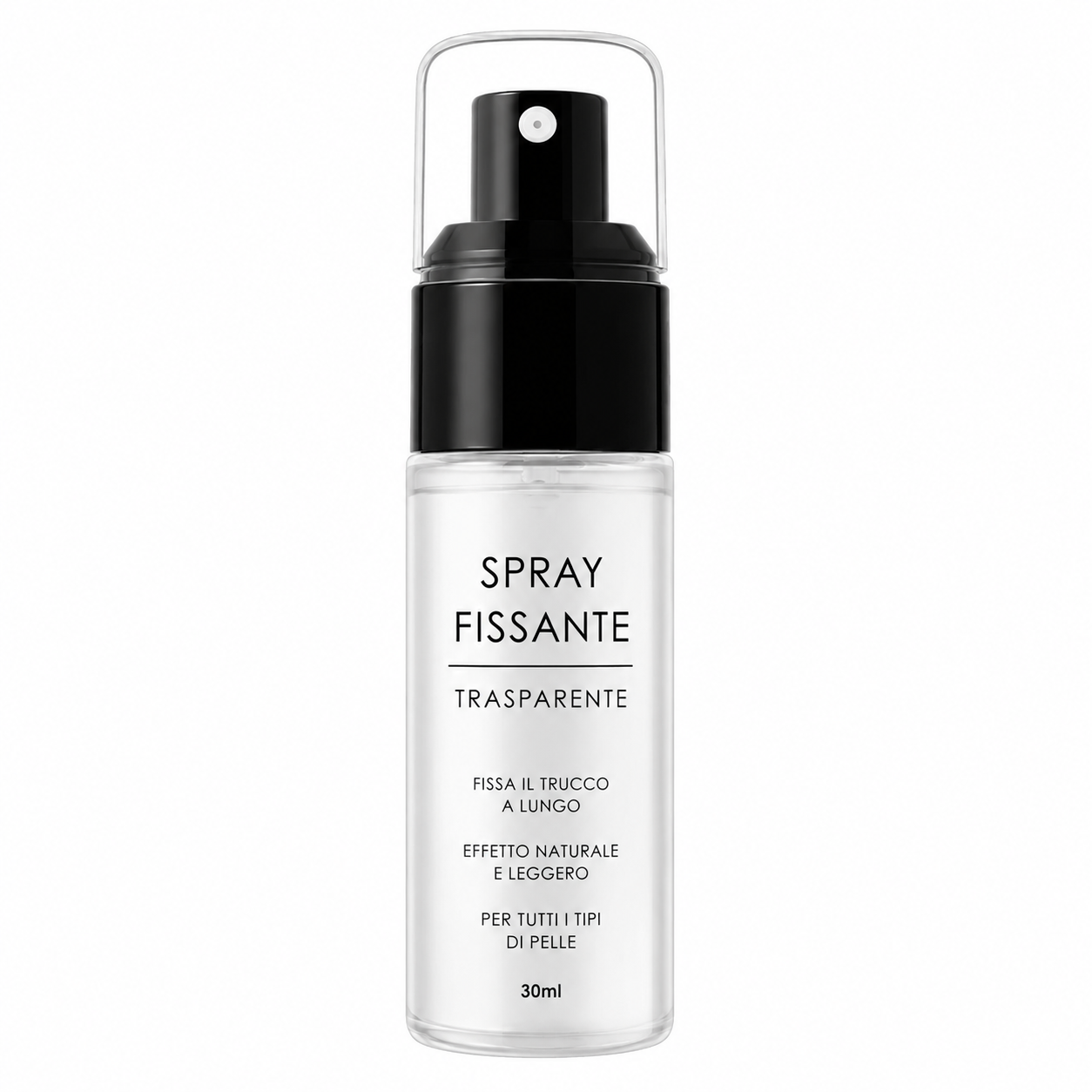 Spray fissante trasparente per il trucco (Tenuta del make-up +30%)