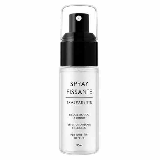 Spray fissante trasparente per il trucco (Tenuta del make-up +30%)